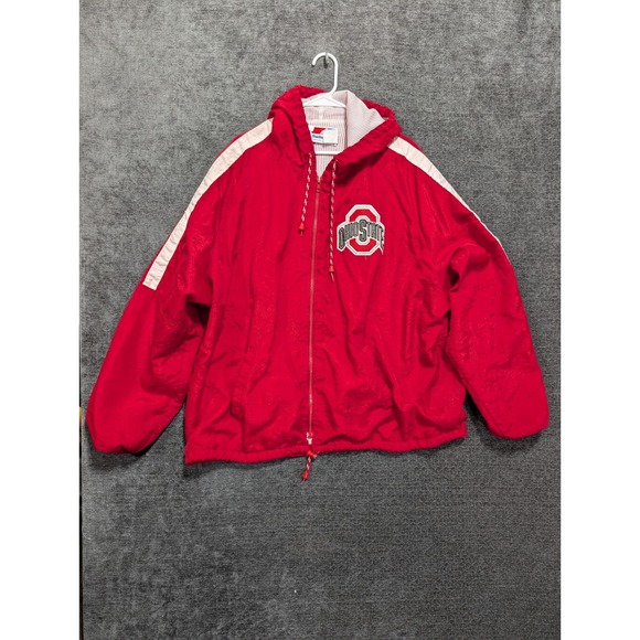 swingster Other - Vintage Swingster Ohio State Buckeyes Windbreaker Jacket Red XXL Made in USA